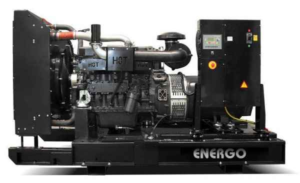 Дизельный генератор Energo ED 160/400 IV в кожухе на шасси с АВР